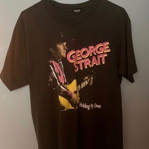 George Strait Holding My Own Tour Shirt